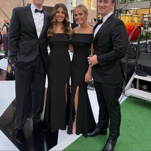 BHLDN Off the Shoulder Bridesmaid Dress